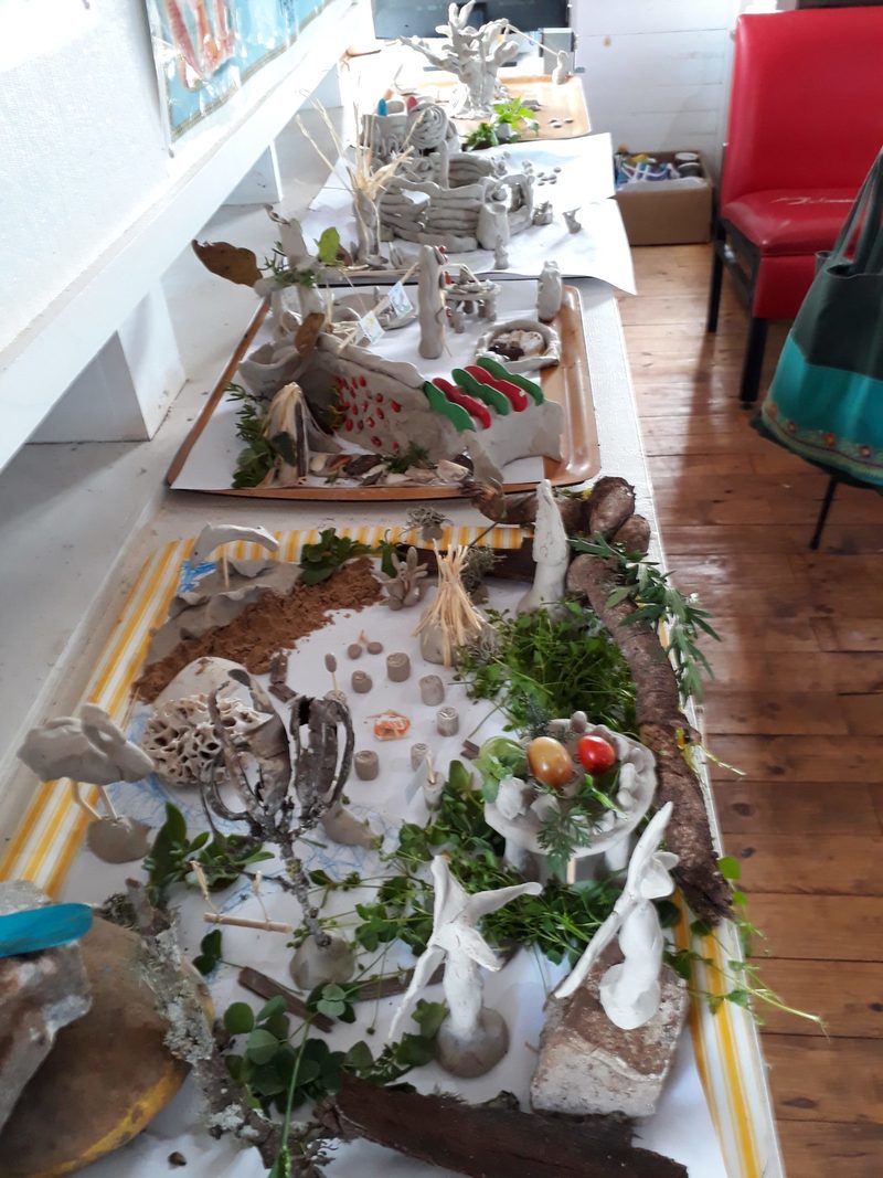 Clay work